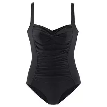 Цельный купальник больших размеров, женский красный купальник для похудения, сексуальный классический купальный костюм Momokini, летний пляжный купальный костюм XXL чёрный