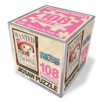 Цельный пазл мини-куб, 108 деталей, Пазл Wanted Chopper, Детские игры, Развивающие игрушки