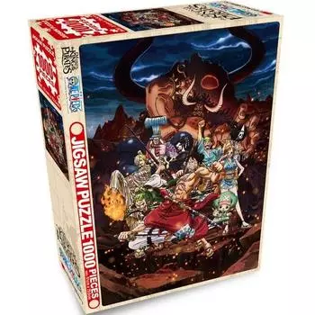 Цельный пазл «Вызов Ованга Луффи», 1000 деталей, разные цвета Пазл, Детские игры, Развивающие игрушки