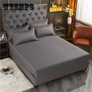 Цельный универсальный нескользящий наматрасник Four Seasons для спальни, защитный чехол для матраса Simmons 120x200cm