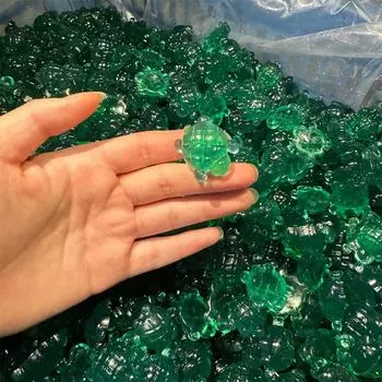 Целебная кавайная мини-черепаха Snapper Pinch Squeeze Toy Милая комнатная подвеска для украшения девочек и детей на день рождения в подарок