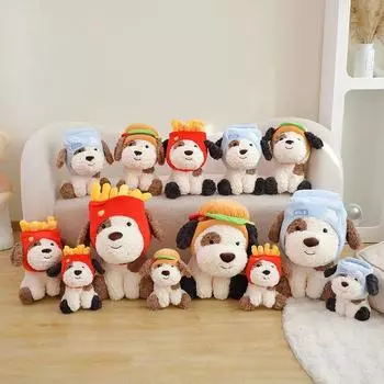 Целебная кукла далматинец плюшевая игрушка кукла детская подушка для сна тряпичная кукла подарок на день рождения для девочки sitting position brown ears