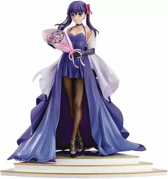 Celebration Sakura Matou Celebration Dress масштабная покрашенная готовая фигурка Fate/stay night ~15th Project~ ~15th Ver.~ 1/7 ABS&PVC фиолетовый