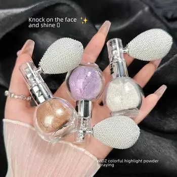 Celebrity Airbag Highlight Spray - свадебный спрей для тела и ключиц для контурирования и придания сияния 3.5g золотистый