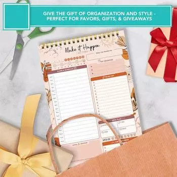 Целеустремленная книга-планировщик формата А5 Плавное письмо Без растекания чернил Эффективное достижение целей C