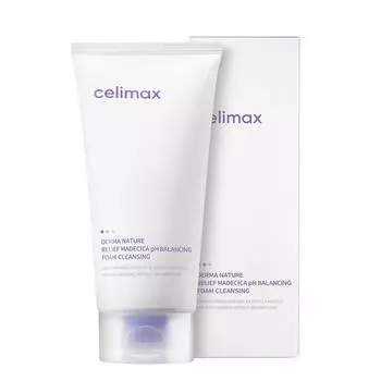 celimax Derma Nature Relief Madecica pH Balancing Foam Cleansing 150ml AUTHENTIC STORE