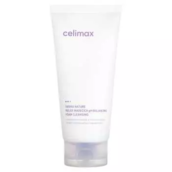 Celimax, Derma Nature Relief Madecica pH-балансирующая очищающая пенка, 5,07 жидких унций (150 мл)