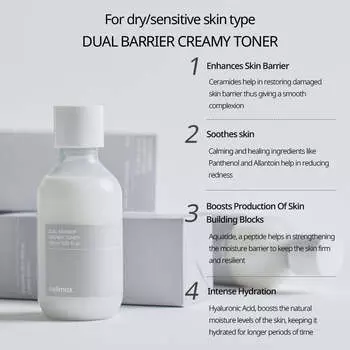 celimax Dual Barrier Creamy Toner 150ml AUTHENTIC STORE