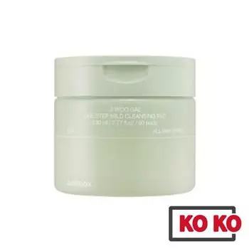 CELIMAX JI WOO GAE One Step Мягкая очищающая подушечка 230 мл(60 подушечек)