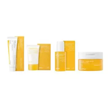 [Celimax] Средство для осветления темных пятен в порах 4 типа / Крем, сыворотка, солнцезащитный крем, подушечки Pads 40sheet (100ml)