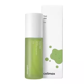 Celimax The Real Noni Energy Ampoule Mist 50 мл, Антивозрастной, Против морщин, Увлажняющий, Корейская косметика, Kbeauty, образец
