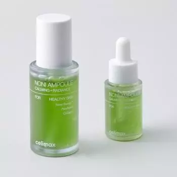 CELIMAX The Real Noni Energy Ampoule Set (30мл + 15мл) – Интенсивное увлажнение и успокаивающая сыворотка для оживления кожи