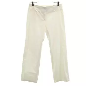 CELINE Made in France Cotton pants 40 white Women Used
