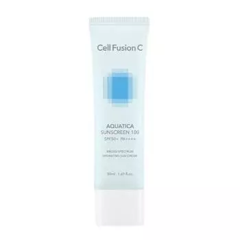 Cell Fusion C Aquatica Солнцезащитный крем 100 50 мл (SPF50 +) 1 PCS