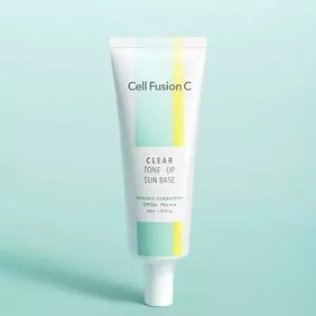 Cell Fusion C Clear Tone-Up Sun Base SPF50+/PA++++ 40мл