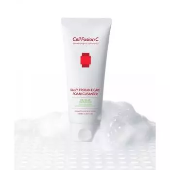 Cell Fusion C Daily Trouble Care Пенка для умывания 130 мл FREE