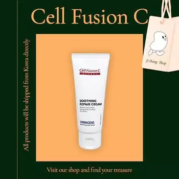 Cell Fusion C Expert DERMAGENIS Успокаивающий восстанавливающий крем 60 мл Охлаждающий ремонт Восстановление чувствительной кожи