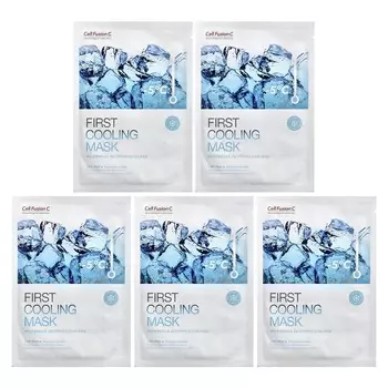 Cell Fusion C, First Cooling Beauty Mask, 5 sheets, 27g (0.95oz) each