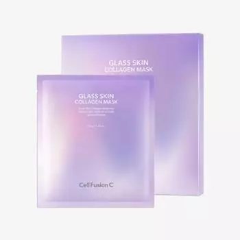 Cell Fusion C Маска с коллагеном Glass Skin 35 г*5 шт.