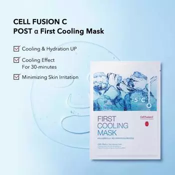Cell Fusion C Post Alpha First Cooling Mask 5ea AUTHENTIC STORE