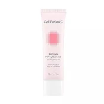 [Cell Fusion C] Тонирующий солнцезащитный крем 100 SPF 50+ PA++++ 50 мл