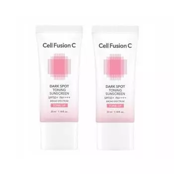 Cell Fusion C Тонирующий солнцезащитный крем SPF50+/PA++++ (35мл + 35мл) Двойная упаковка