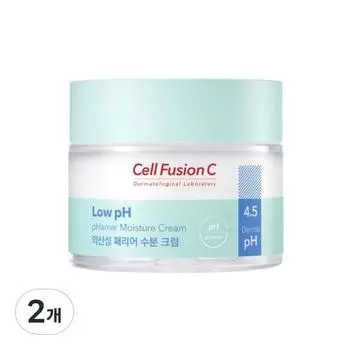Cell Fusion C Увлажняющий дневной крем с легкой кислотой Farrier, 80 мл, 2 шт.