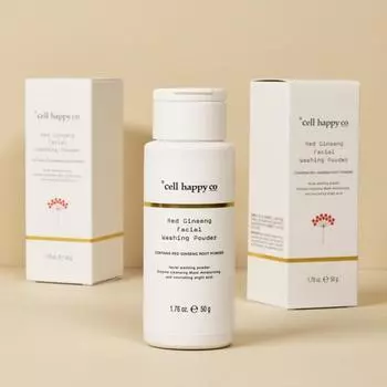 Cell Happy Co Enzyme Face Cleanser Enzyme Powder Mildly Adic Face Wash, 1 шт., 50 мл