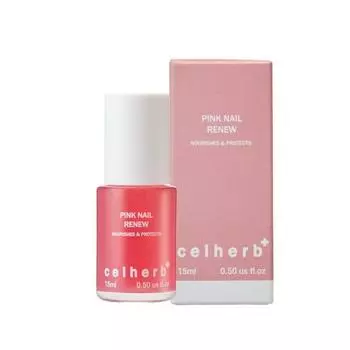 Cell Hub Pink Nail Rinew Nail Nutrant для укрепления ногтей, 15 мл, 1 шт.