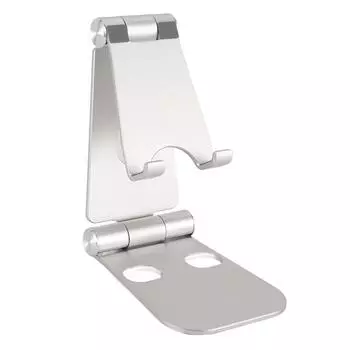 Cell Phone Stand Angle Height Adjustable Mobile Phone Holder Desktop Reading Phone Holder for Home O