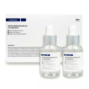 [Celladix] Sebum Rebalancing RX 131 Ampoule 20ml*2EA