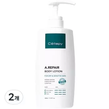 Cellapy A-Repair лосьон для тела с цветочно-мускусным ароматом, 340 мл, 2 шт.
