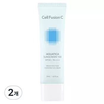 Cellfusion C Aquatica Sunscreen 100 SPF50+ PA++++, 50 мл, 2 шт.