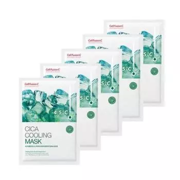 Cellfusion C Cica Cooling Mask Pack 27г, 1 упаковка, 5 шт.