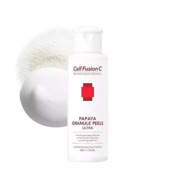 Cellfusion C Papaya Granule Peels Ultra Cleansing Powder, 50г, 1 шт Известная корейская косметика