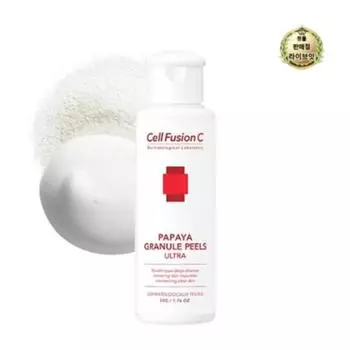 Cellfusion C Papaya Granule Peels Ultra Cleansing Powder, 50 г, 3 упаковки