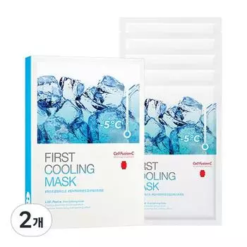 Cellfusion C Postalpha First Cooling Mask Pack, 5 упаковок, 2 упаковки Популярная корейская косметика