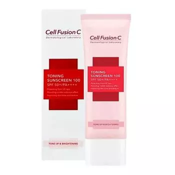 Cellfusion C Toning Sunscreen 100 SPF 50+ PA++++, 50мл, 1 шт.