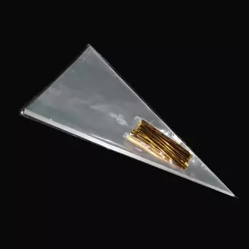 Целлофановый пластиковый пакет Подарочные пакеты Экологически чистые пакеты 100 шт. Пакеты для сладкого попкорна Прозрачный упаковочный пакет Мешки для конфет Сумки для шоколада Уникальные 13*25cm