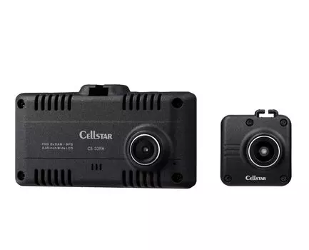CELLSTAR Drive 2 front and rear 2 million million FullHD inch touch microSD parking monitoring safe driving support GPS notification function data чёрный