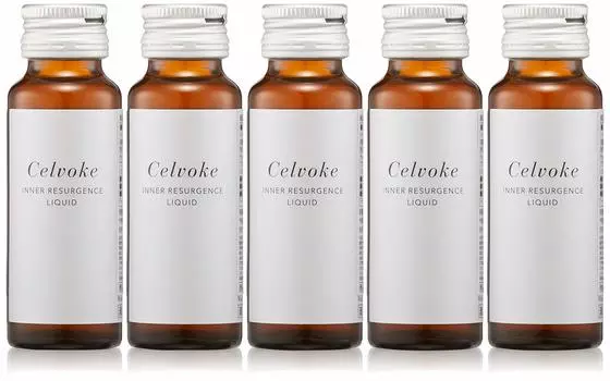 Celvoke Inner Resurgence Liquid 5 флаконов 30 мл Напиток для внутреннего ухода Напиток для красоты ферментированная жидкость Натуральные материалы Травы Саланганы