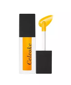 Celvoke Moisten Lip Drop 02 Honey Drop Clear Type Lip Lip Gloss Natural Moisturizing Plump Effect Orange Yellow 2024 Spring Makeup Collection