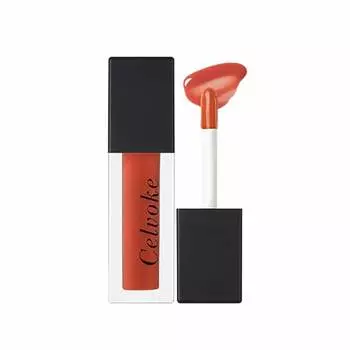 Celvoke Moisten Lip Drop 03 Neo Terra Cotta Colored Lip Gloss для губ Naturally Derived Moisturizing Plump Effect Natural Neo Terra Cotta 2024 Весна Make