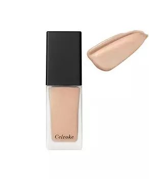 Celvoke Skin Resonate Liquid Foundation 200 Bright Liquid Foundation Cover 3D Shiny Skin SPF32 PA+++