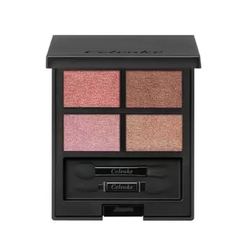 Celvoke Vatik Eye Palette 02 Emerge Pink Eyeshadow Eyeshadow Palette 4 Colors