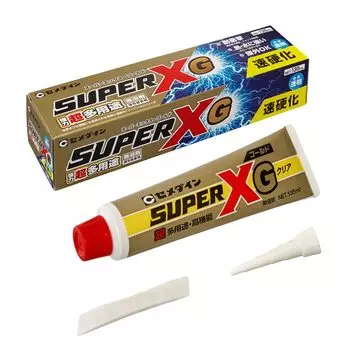 Cemedine Super Versatile Adhesive Super X Gold Degree Fast Curing Type 135ml AX-015