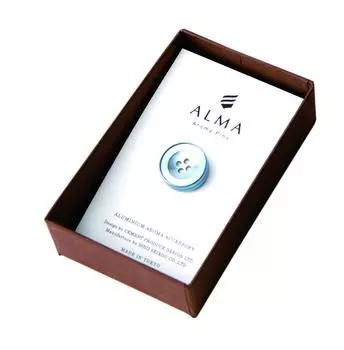 Cement Produce Design ALMA Aroma Pins Blue Pin Badge 1.71.91.7cm AM-01bl