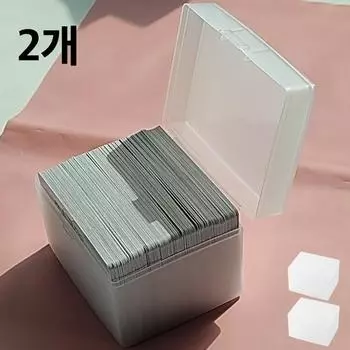 CENDY фотобокс, футляр для хранения фотокарточек, маленький, полупрозрачный, 2 шт.