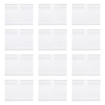 Ценник Прозрачный пластиковый ценник на подставку для поп-музыки Многоразовые рекламные материалы Знак продукта Супермаркет Ценник на витрине магазина