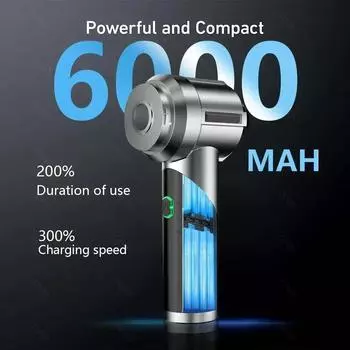 CENRR Car Vacuum Cleaner Mini Wireless Portable Handheld Vacuum Cleaner Strong Suction Powerful Car Cleaner Cleaning Machine ультра